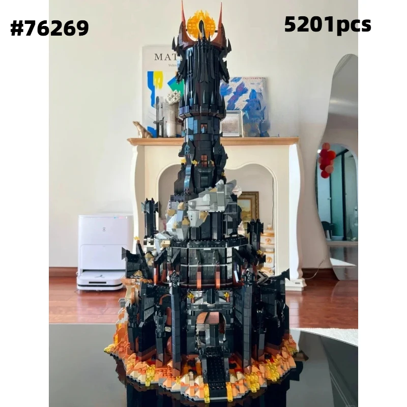 

Набор строительных блоков Black Tower Dark Model: креативные кирпичики MOC, декоративные игрушки для детей и взрослых, коллекционные подарки, 5471 деталь