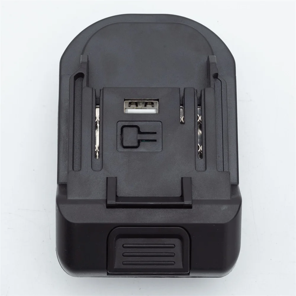 Pour Milwaukee 48-11-1820/1822/1840/1850/1852/1860/1862 adaptateur de batterie 18V pour perceuse électrique Makita 18V avec USB et lumière LED