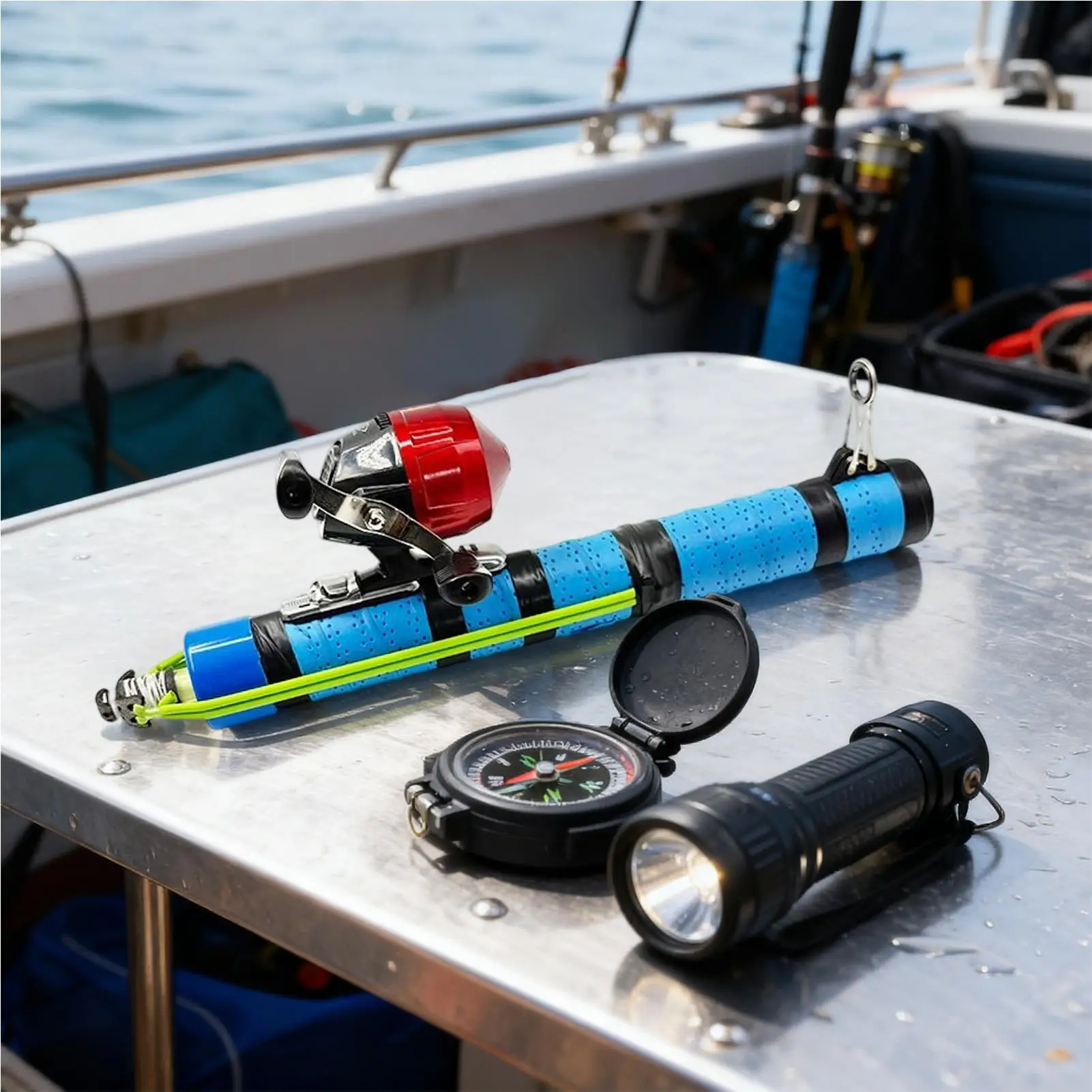 

Рыболовная рогатка, противоскользящая удочка с автоматическим замком, компактная катапульта, удочка для энтузиастов, друзей, семьи, начинающих, на открытом воздухе