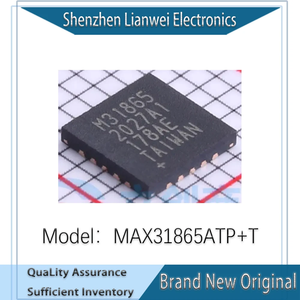 

100% New Original MAX31865ATP+T M31865 MAX31865ATP IC Chipset TQFN-20