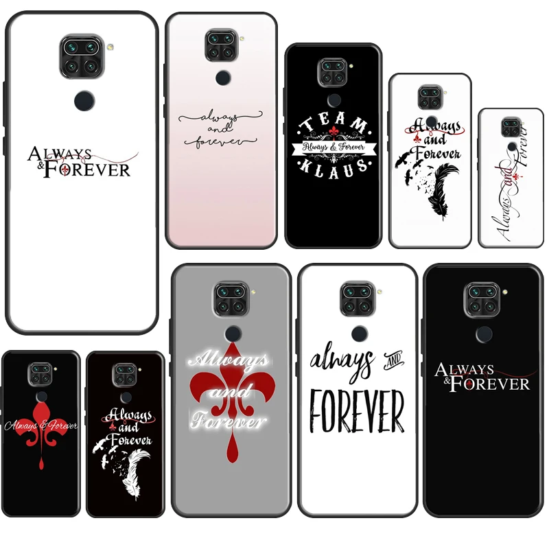 The Vampire Diaries Always And Forever Case For Xiaomi Redmi Note 11 Pro 10 9 8 10S 11S Phone Coque For Redmi 10 9T 9A 9C Cover