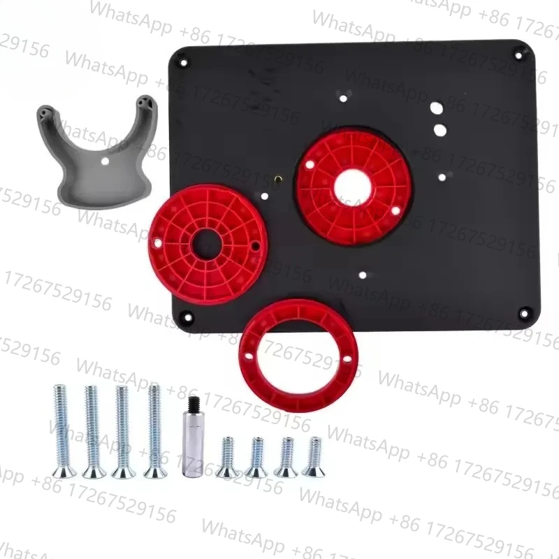 PRS4034 New Predrilled Router Table Insert Plate incl.Level-Loc Rings For Triton
