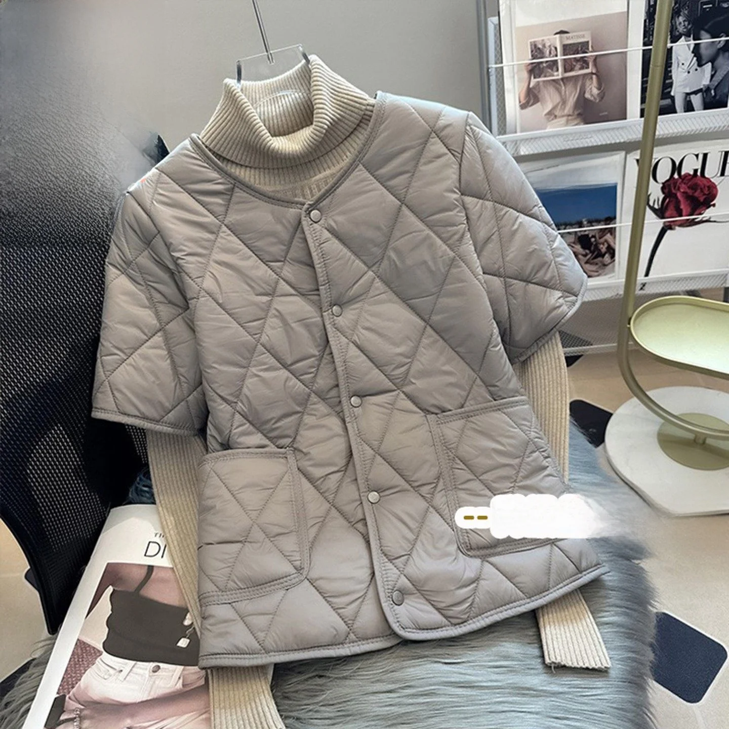 

Утепленный флисовый жилет для женщин, хлопковая куртка с флисовой подкладкой для поездок на работу и повседневной носки