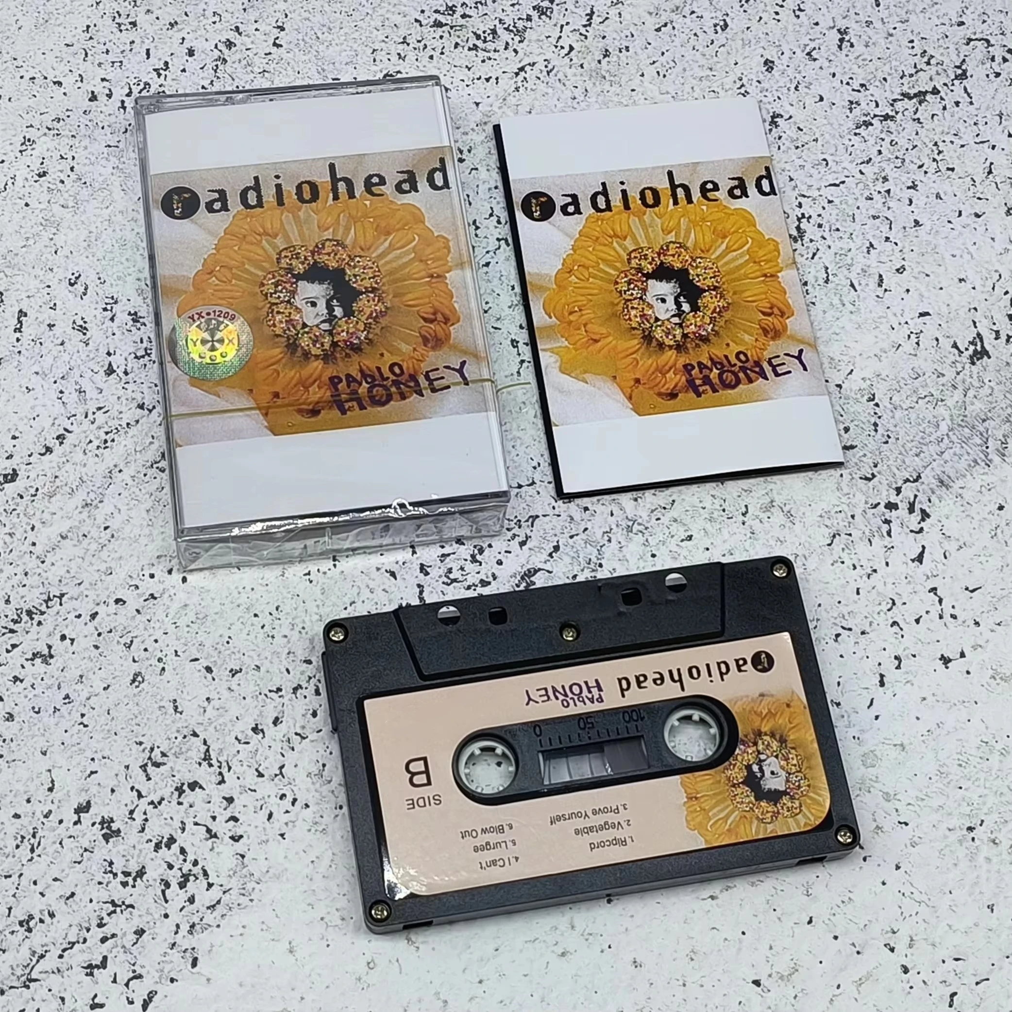 New Rock band Radiohead Thom Yorke Music Tape Pablo Honey Album Creep Cassette tape Cosplay Walkman Car Recorder Soundtracks Box