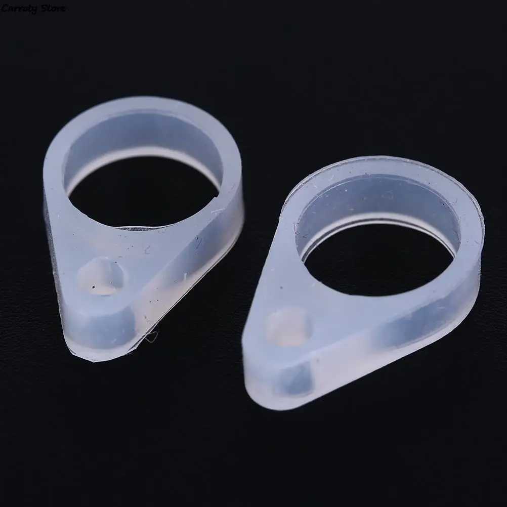 Nuovo 1 paio di anelli in Silicone BTE accessori per la sostituzione di Clip per apparecchi acustici supporto per anello