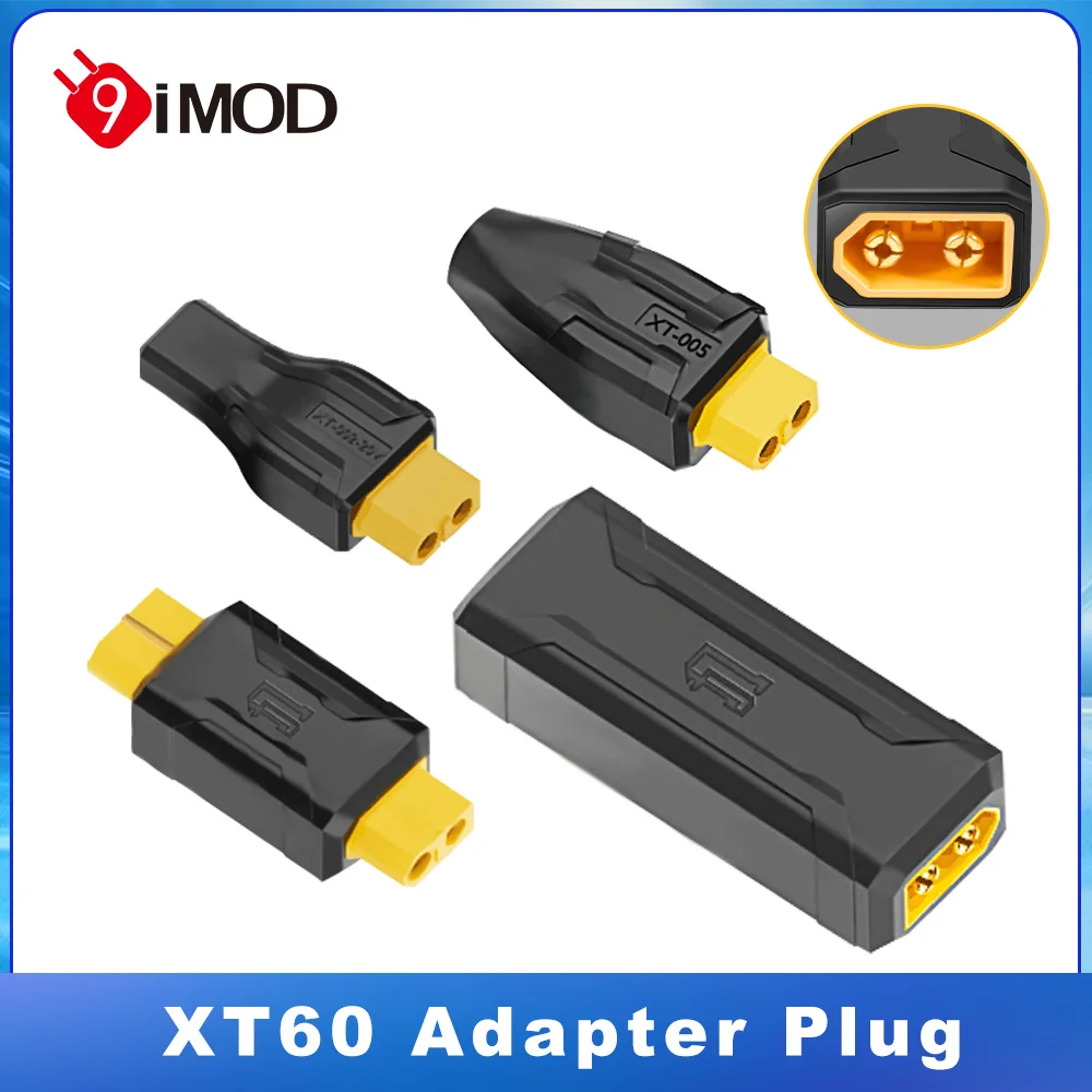 9IMOD Battery Car Adapter Plug XT60 Adapter Plug Multifunctional Adapter Plug for Battery ESC Computers Remote Control Cars