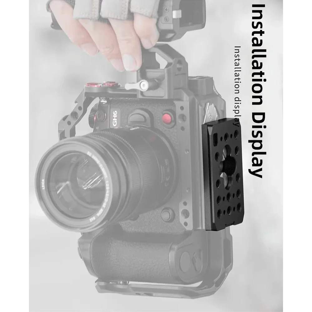 1pc 1/4 Camera Screw Self Locking Anti-Loosing Quick Release Plate Holder Shockproof Photography Tripod Mounting Screw