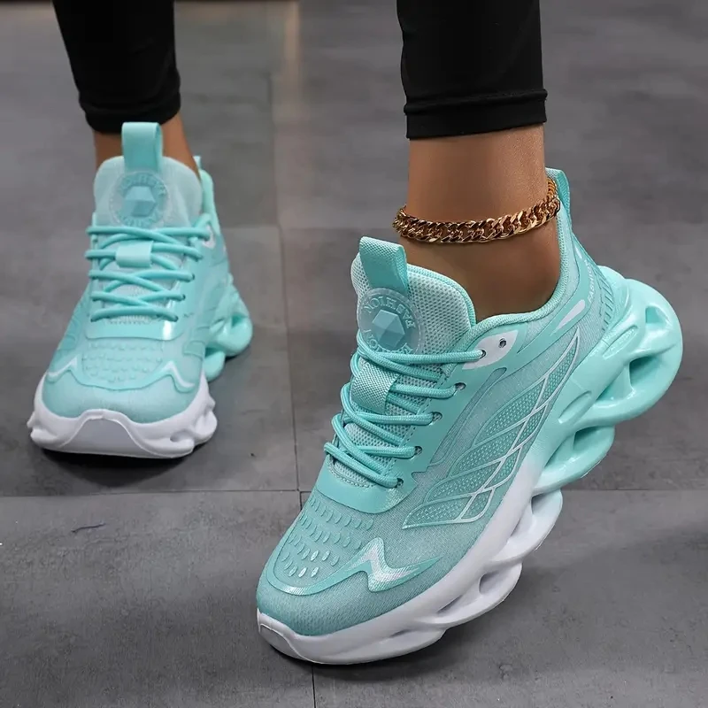 

MAEDEF Women's Shoes Men Women Running Sports Shoes Lightweight Mesh Breathable Comfortable Flat Soft Tennis Shoe Sneakers Woman
