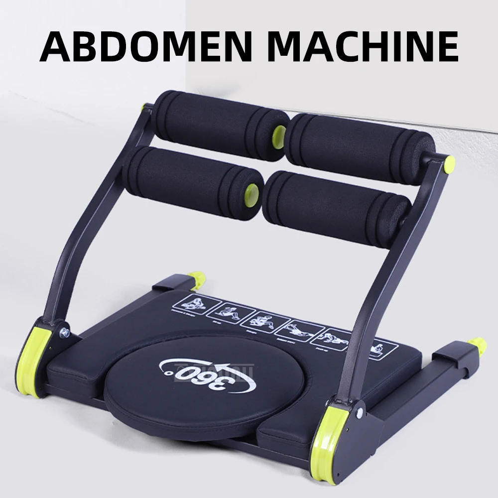 Multifunctional Home Fitness Equipment – 6-in-1 Mini Ab Machine, Sit-Up Bench / Ab Board with Back Support / Waist Support