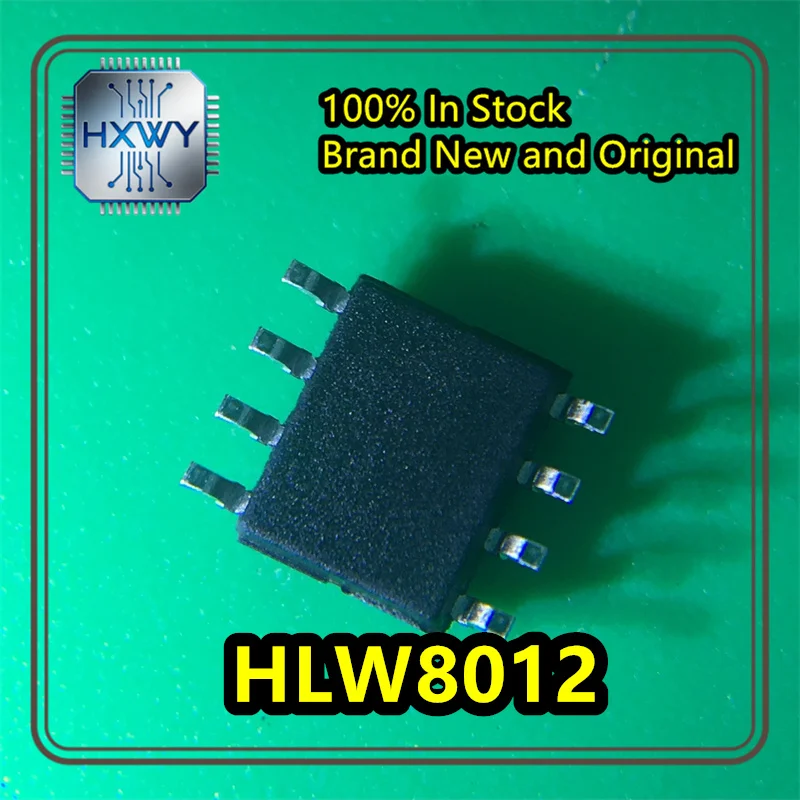 (20/100 pieces) HLW8012 SOP-8 Single-phase Multifunctional Metering IC/Power Meter Chip, Brand New Original Stock, Electronic IC