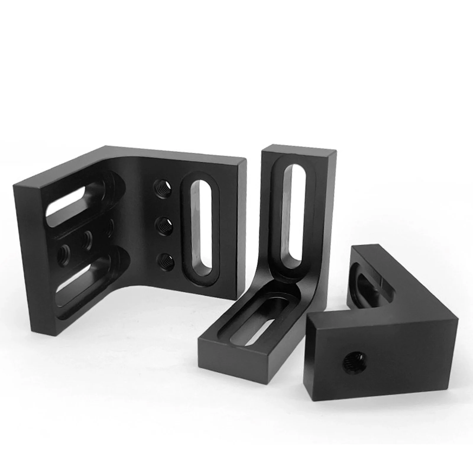 Optical Breadboard 90-Degree Support Bracket, Aluminium Right-Angle Adapter Plate for Flat Plate Mount & Vertical Support