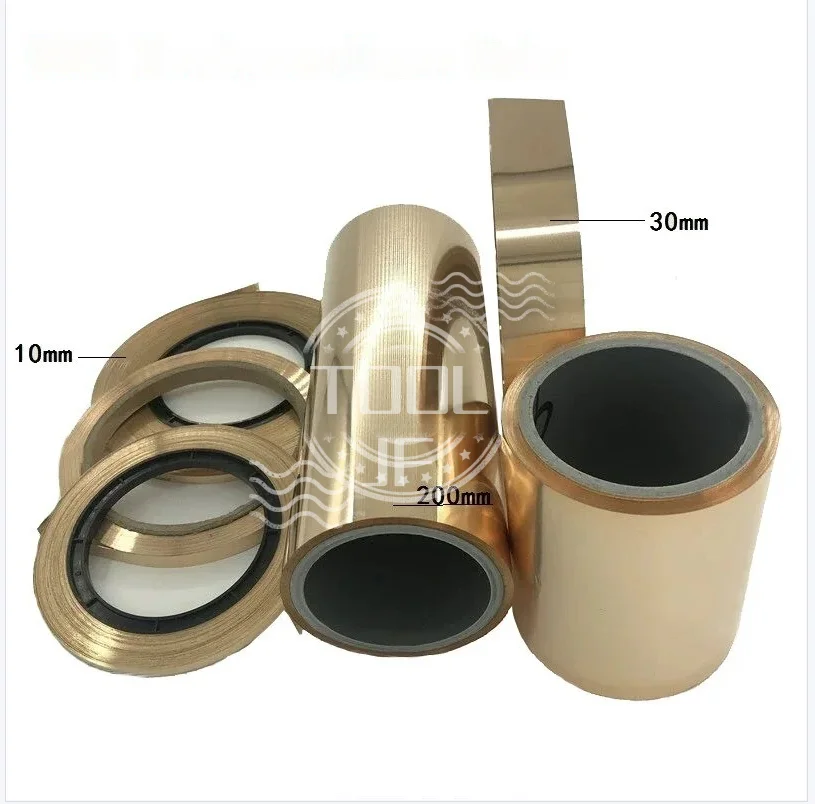 

1M C5191 Phosphorous Copper Strip - Tin Phosphor Bronze Belt, Spring Elastic Copper Tape/Foil Sheet, Width 5-200mm, T0.01-1mm