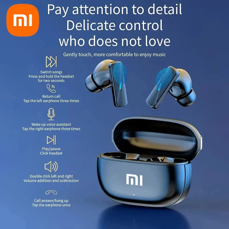 Xiaomi Original Air 7 Earphone TWS Bluetooth Headset HiFi Wireless Headphone Mic Noise Reduction Earbuds Waterproof Game Motion