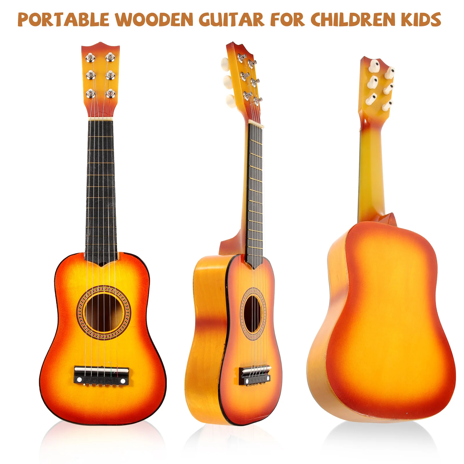 子供ギターミュージカル木製ギター楽器幼児初心者アコースティック木のおもちゃポータブルギフト