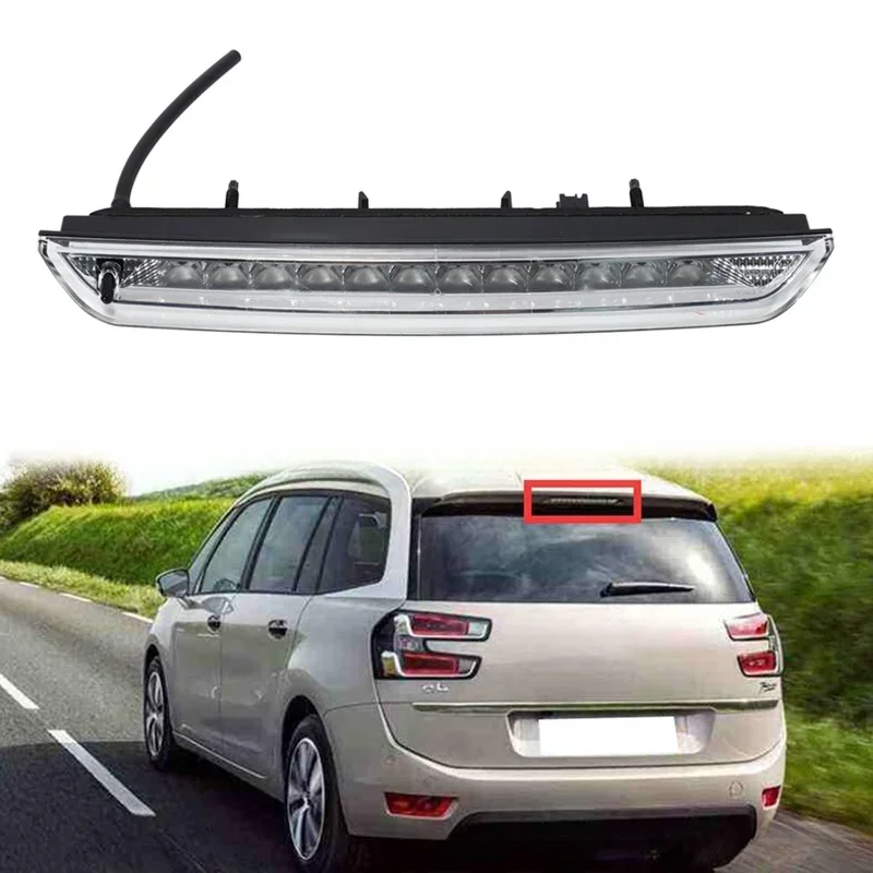 

Suitable for Dongfeng Peugeot 2008 308S DS6 high mounted brake light 301, brand new Elysee brake light white