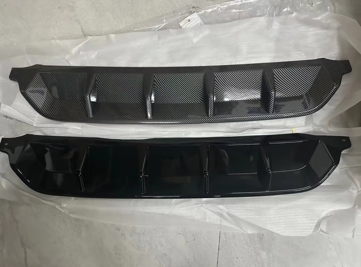 Rear Bumper Surround Lip Spoiler For vw Arteon Spoiler 2018 2019 2020 Body Kit PP Material Deflector Car Accessories
