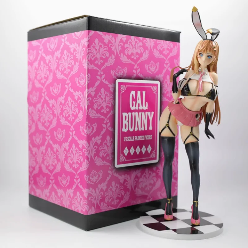 

28 см аниме фигурки индейский розовый кот Матаро Гал Банни девушка ПВХ фигурка статуя коллекция настольная модель игрушки для взрослых куклы подарки