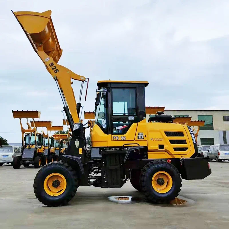 YG tractor front end loader 4m40 diesel engine loader