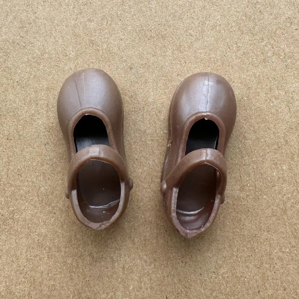 1/6 Maßstab DIY Licca Puppenschuhe Japanische Sandalen mit Hohem Absatz & Flachem Absatz Schuhe für Idol-Männerpuppen Mädchenkörper Puppenzubehör – Detail 9