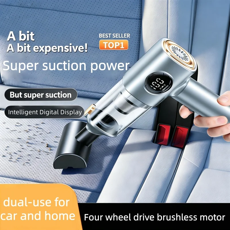 Portable car vacuum cleaner Car Wireless Vacuum Cleaner Home Sofa Office High-Power Cleaning Machine Super Suction Mini Vacuum