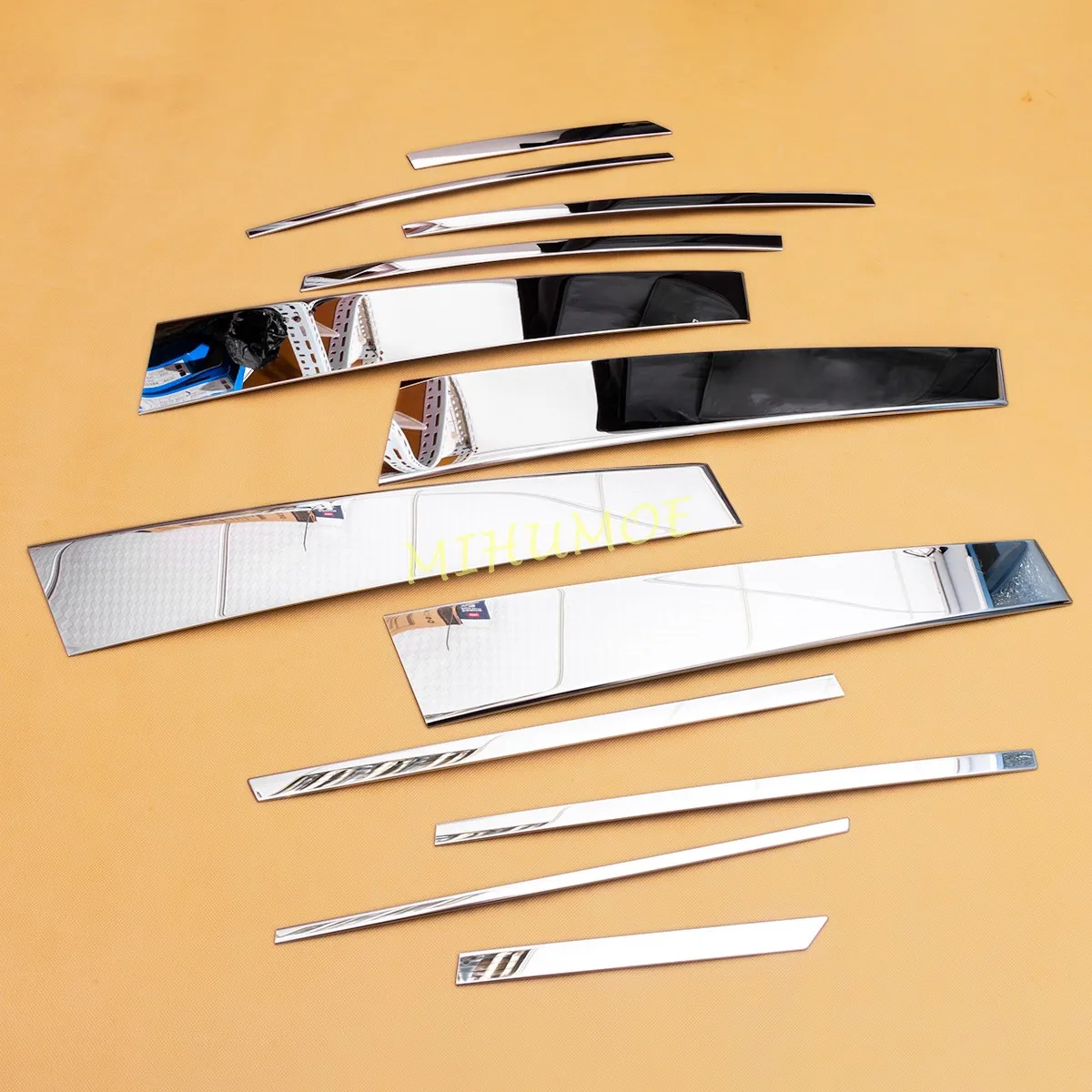 Stainless Steel Door A B C Pillar Cover Overlay Trims For Toyota Corolla Cross 2022 2023 2024 2025 2026 Accessories