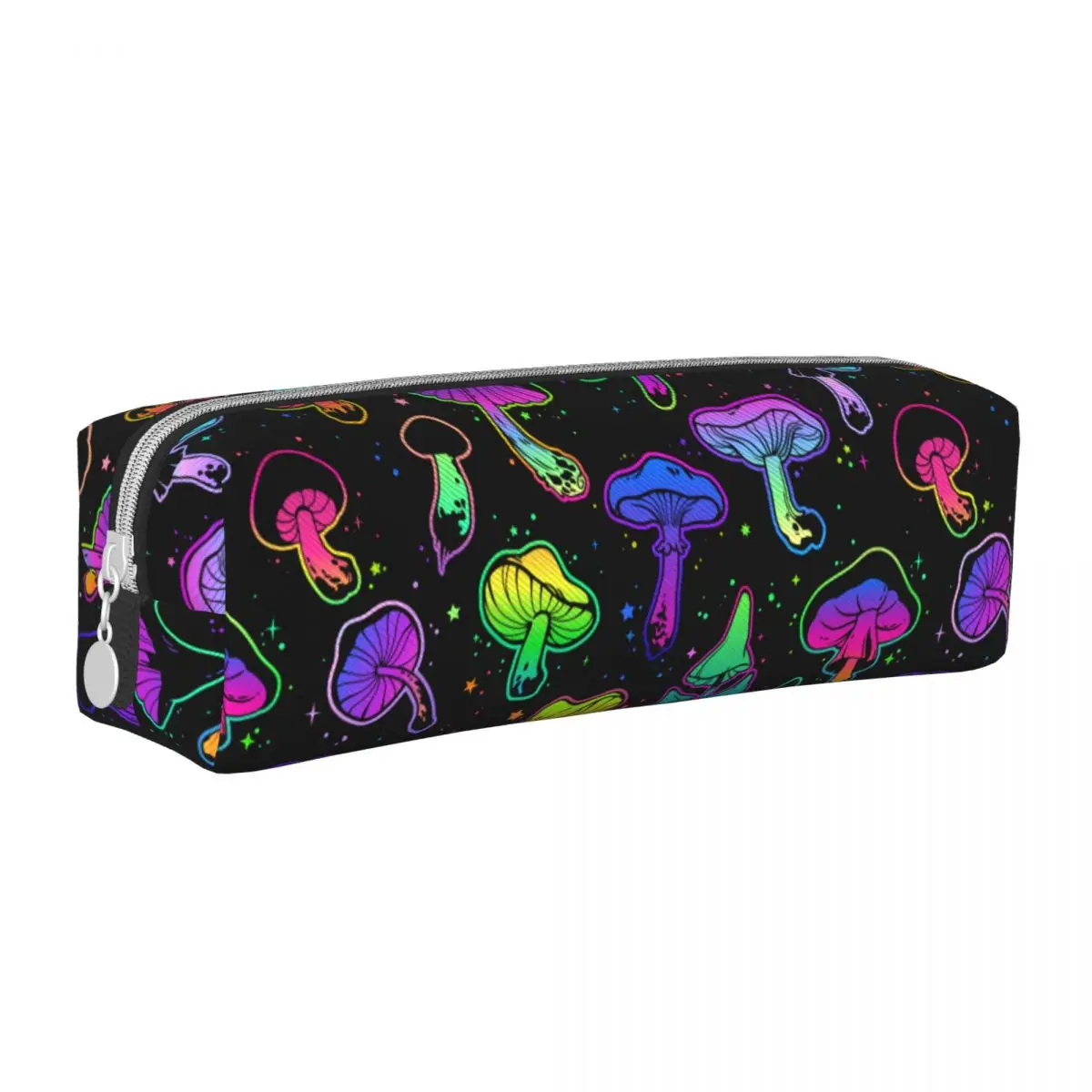 Cute Psychedelic Mushrooms Pencil Case Pencil Pouch Pen Holder Kids Large Storage Bag Office Gifts Stationery