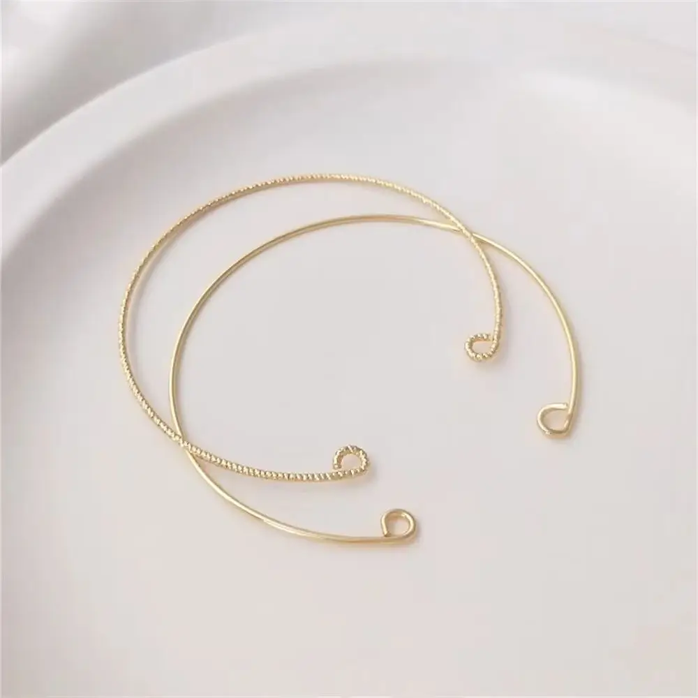 

14K Gold Plated Open 9 word bracelet diy handmade bracelet ring accessories handmade bracelet jewelry materials