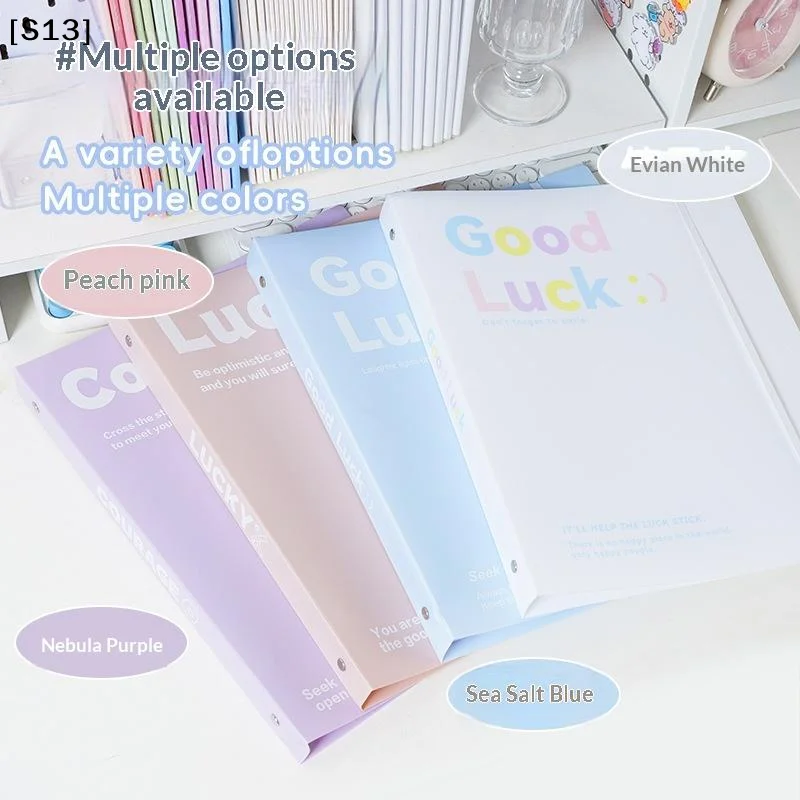 

1/4/5PCS A4 File Folder Transparent Detachable Data Book Students Stationery Office Storage Booklet School Office[Q]Q@