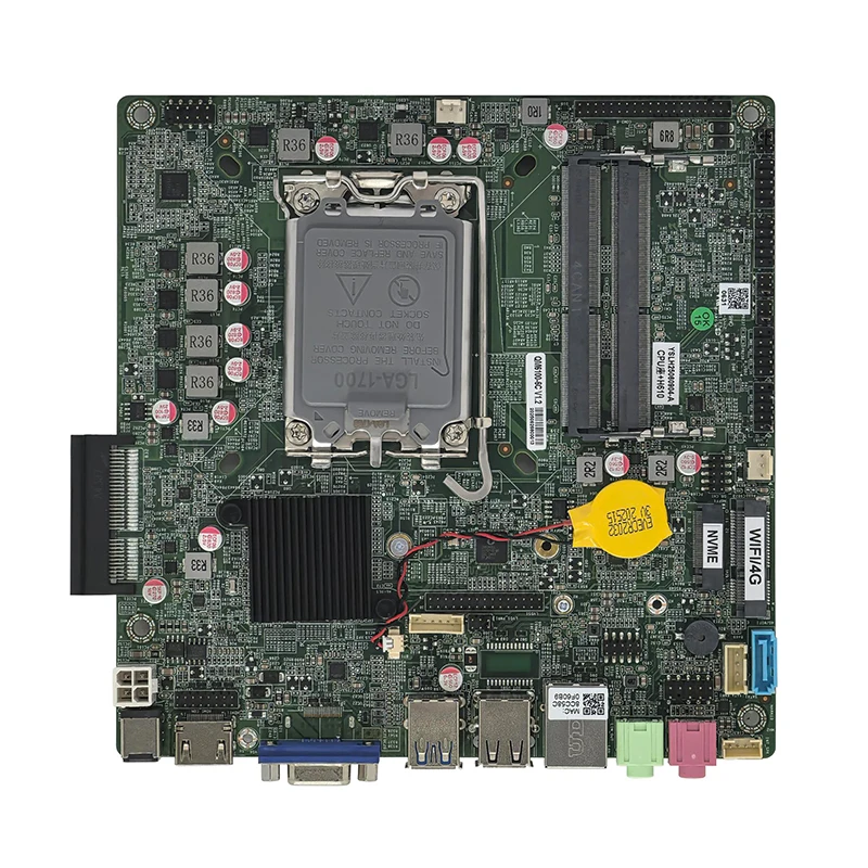 NEW 2026 ELSKY 8K  H610 Chipset QM6100 12th-14th Gen Gaming Motherboard with Processor LGA1700 Main Board PCI-E X4