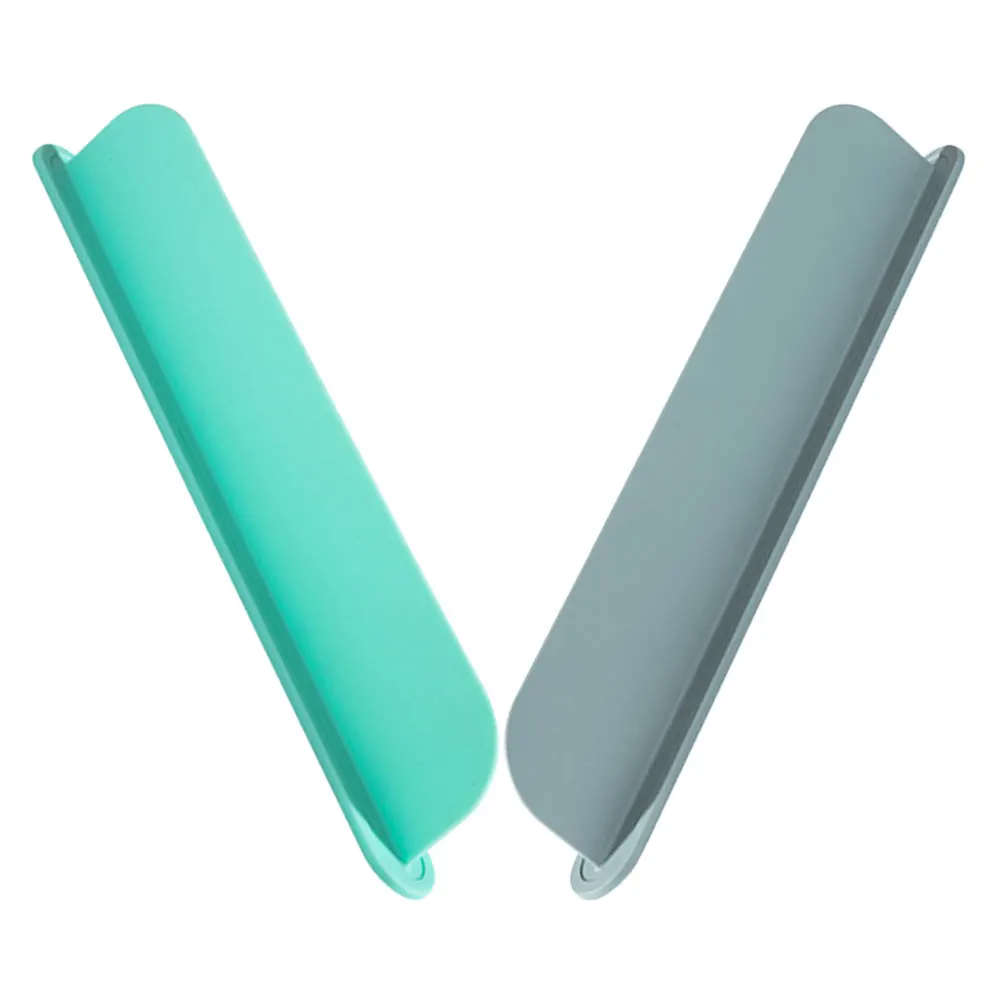 

2pcs Silicone Sink Guard Faucet Anti Splash Baffle Water Proof Board Kitchen Sink Splashing Proof Retaining Plates