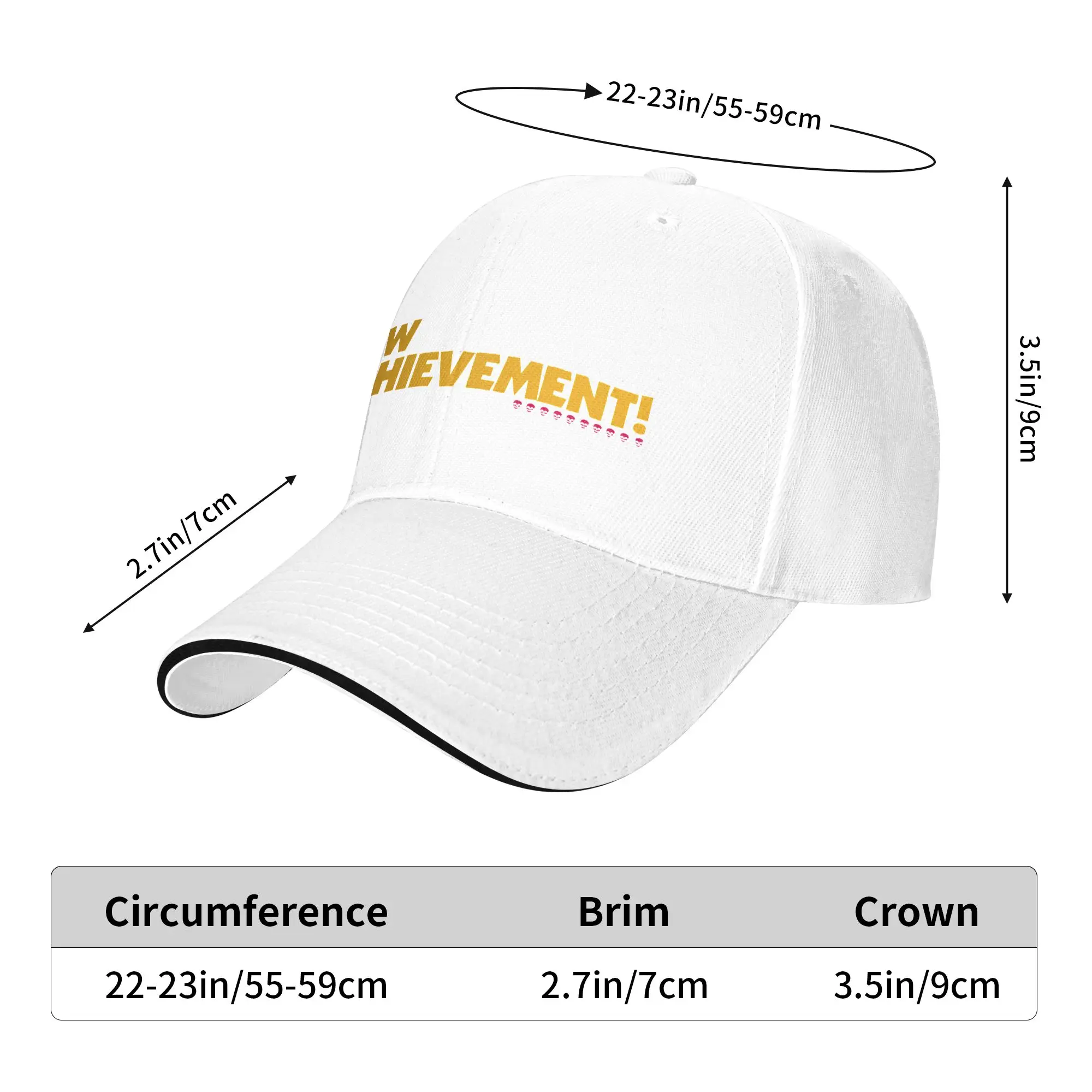 Dungeon Crawler Carl New Achievement Baseball Cap  Unisex-Teens Design Hip Hop Hats Summer Casual Adjustable Snapback Cap