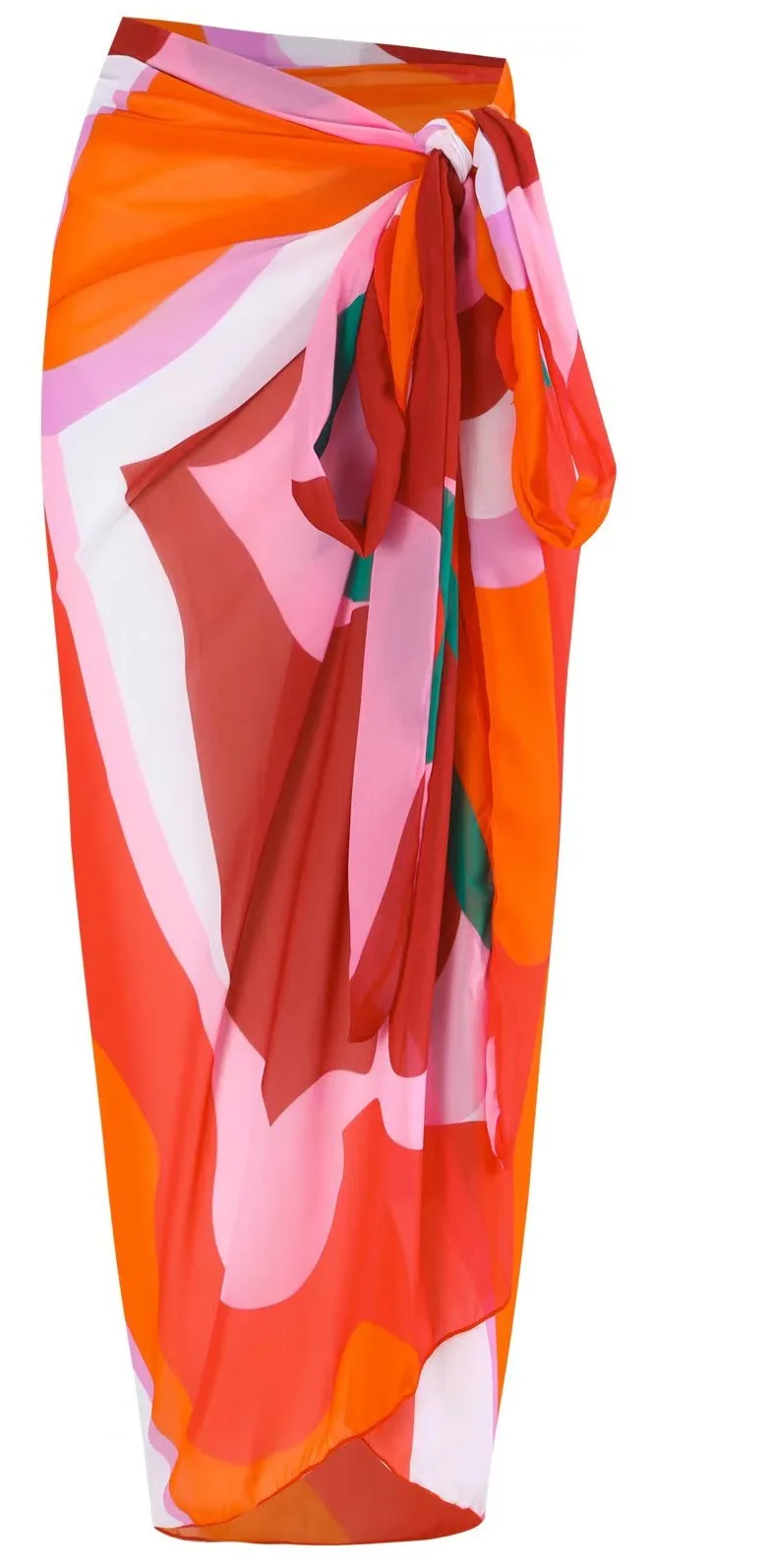 بدلة سباحة جديدة من قطعة واحدة لعام 2025 بيكيني نسائي بدلة تنورة ملفوفة بكتف واحد مثيرة للشاطئ تجمع بطن محافظ ورقيق