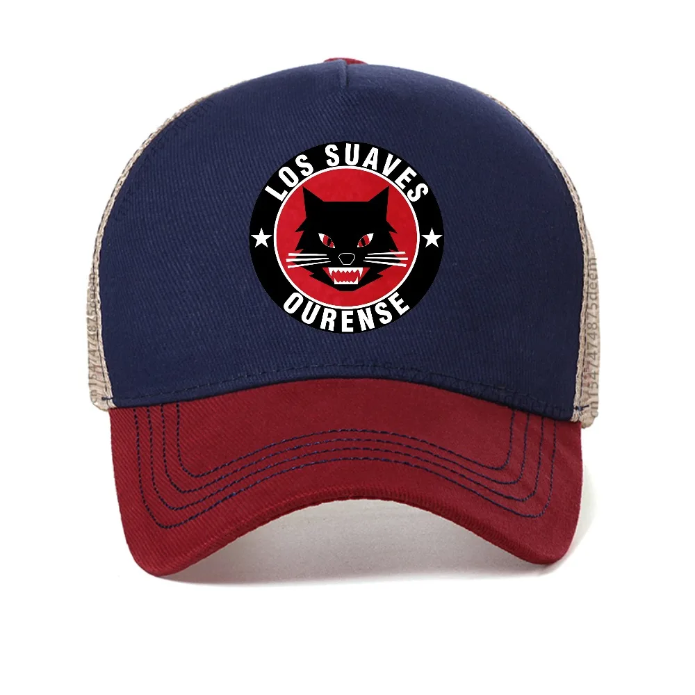 Los Suaves Ourense Samurai print baseball cap Men Casual Harajuku Ventilate Unique Breathable sun hats adjustable Snapback hats