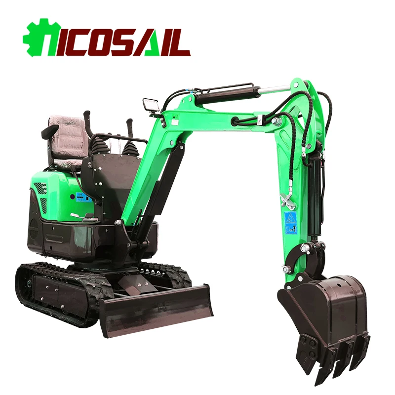 

Cheap household garden crawler small excavator engine and core component pump for sale