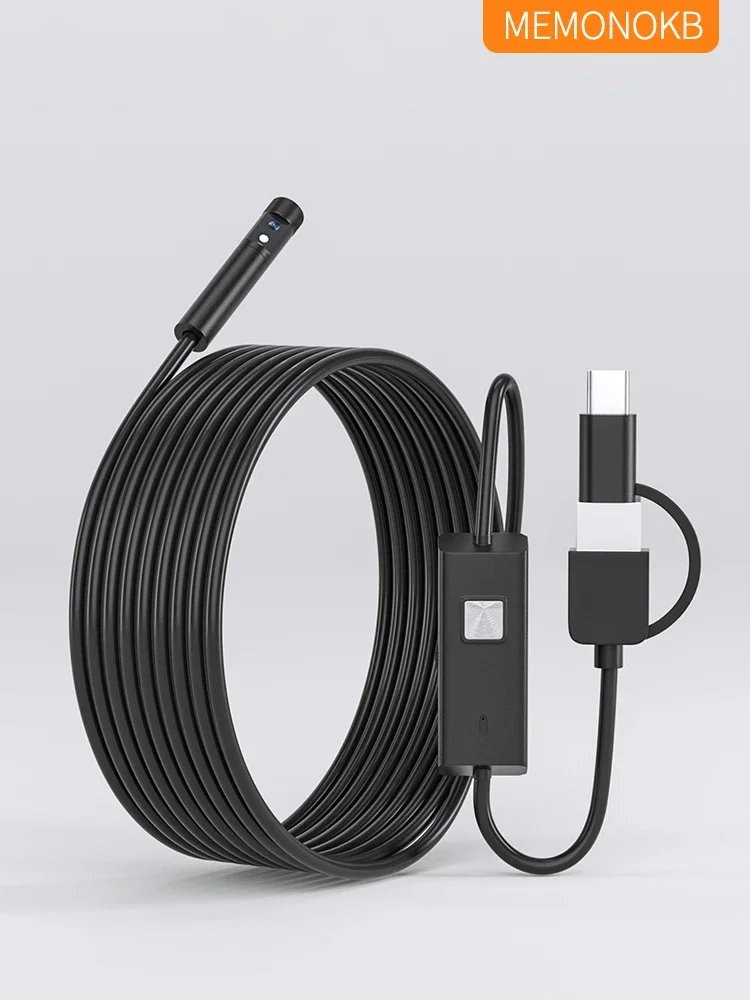 

HD Endoscope, Car Repair Camera, Engine Industrial Pipeline Detection, Turnable Mobile Phone Waterproof Probe