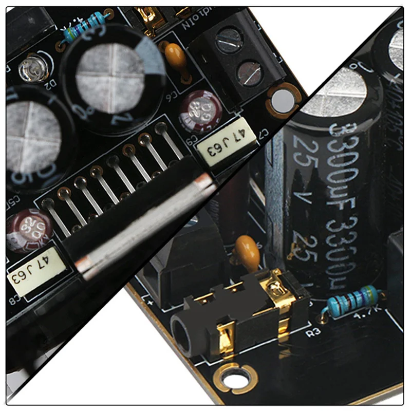 【Cavo USB-C】 Scheda amplificatore di potenza 2X, kit amplificatore audio 2.0 a doppio canale 30W + 30W Classe AB Modulo amplificatore stereo digitale DC 12V TDA