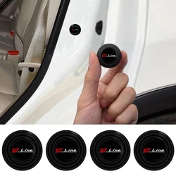 4/8Pcs Car Shock Absorber Gasket Shockproof Cushion Patch Absorber For Ford ST Line Focus X 2 3 Mondeo Fiesta Kuga Auto Styling