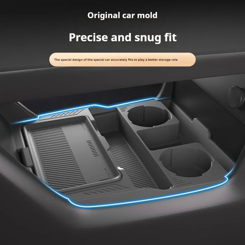 Suitable for the Storage Box Under the Central Control for Dongfeng Yipai 008 2024 Model Car Accessories