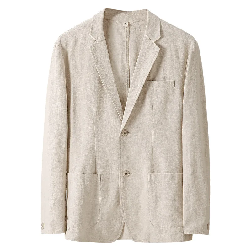 

E1930-Men's casual summer suit, loose fitting jacket