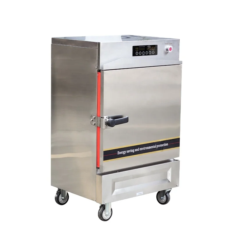 Gas Cabinet for Commercial Kitchen Equipment for Restaurants Industrial Automatic Rice Steamer Machine