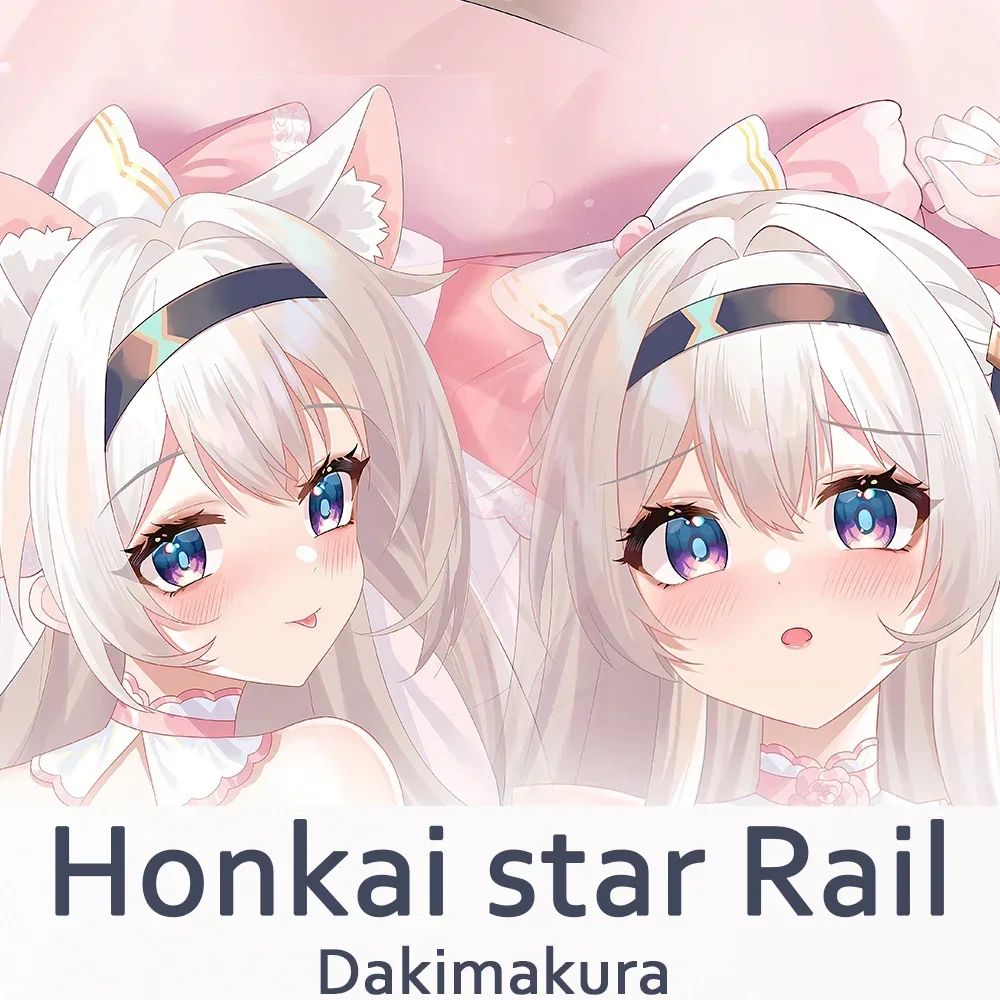 New design Honkai Star Rail Firefly Dakimakura 2WAY Hing Body Case Anime Pillow Cushion Cover