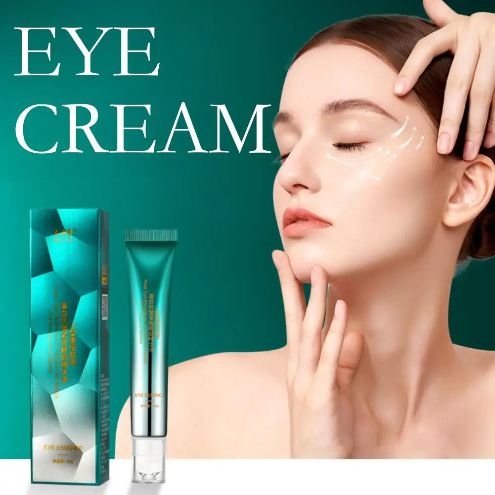 Anti-Falten-Augen creme entfernen Augen taschen Schwellungen verblassen Serum 20g Kreise magische Anti-feine Augen dunkle Linien Anti-Aging-Pflege fi s3f0