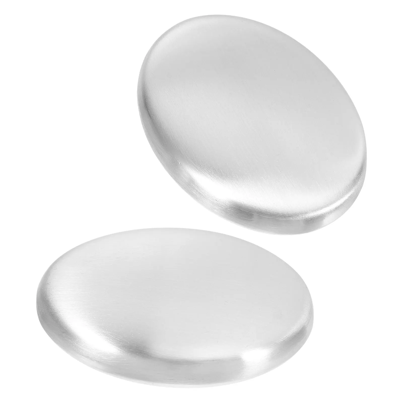 

2pcs Stainless Steel Deodorizing Soap Kitchen Odor Absorber Metal Soaps Smell Remover Fish Garlic Portable H Soap