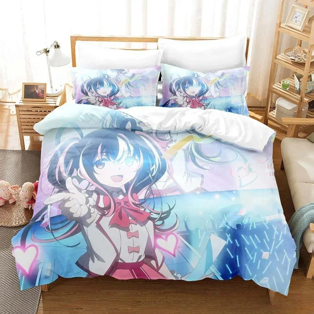 New Anime The Detective Is Already Dead Bedding Set Single Twin Full Queen King Size Bed Set Adult Kid Bedroom Duvet cover Sets