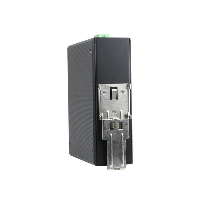 Top-Demand Unmanaged Industrial PoE Fiber Switch with QoS 12-Port 24Gbps Capacity