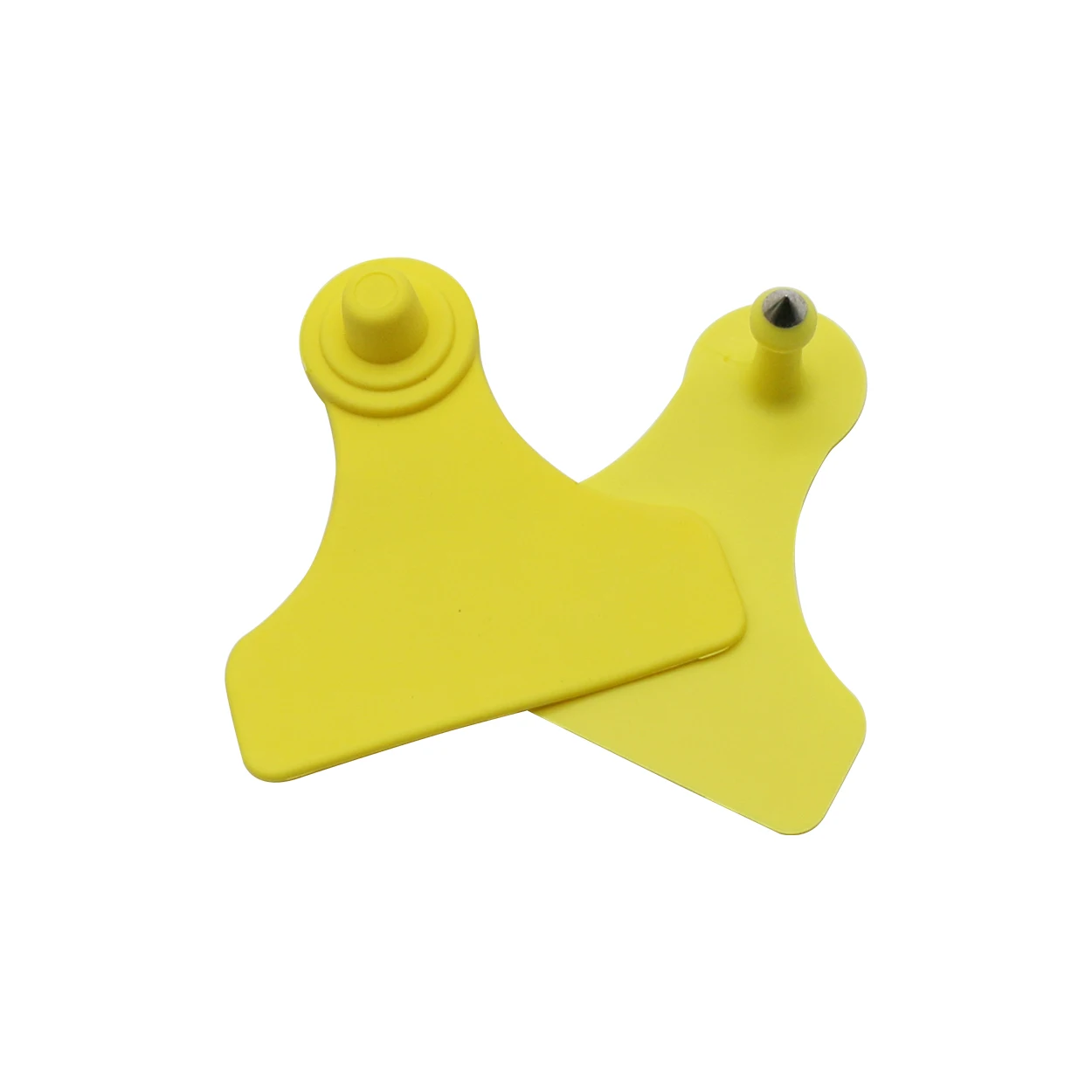 5 Pz 60*58mm Maiale Sow Bovini TPU Ear Tag Piastra Senza Parole Double-sided In Bianco Etichetta Numero Personalizzato Identificazione di Animali da Fattoria
