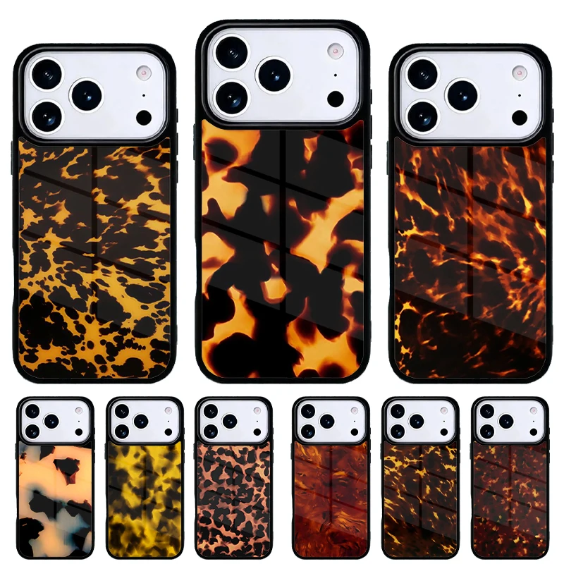 Funda iPhone con patrón caparazón de tortuga para 17 Air