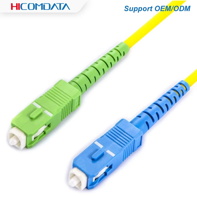 10pcs SC APC-UPC cavo Patch in fibra ottica monomodale SC SM 2.0mm 9/125um FTTH cavo Patch in fibra ponticello in fibra ottica 3m 10m 30m