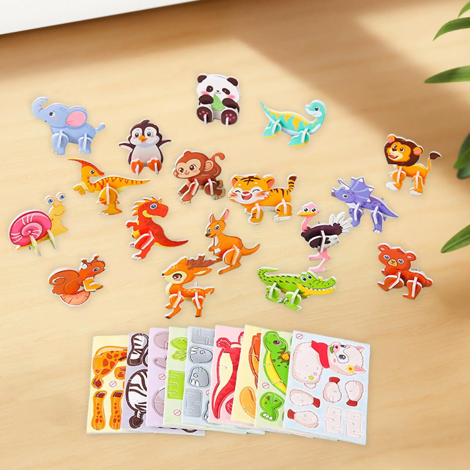 Jigsaws colorati Puzzle Fine Motor Skill Shape Matching Puzzle creatività immaginazione per bambini giocattoli per feste di età 3 4 5 anni