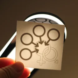 cuckold symbol temporary-tattoo,adult waterproof sticker